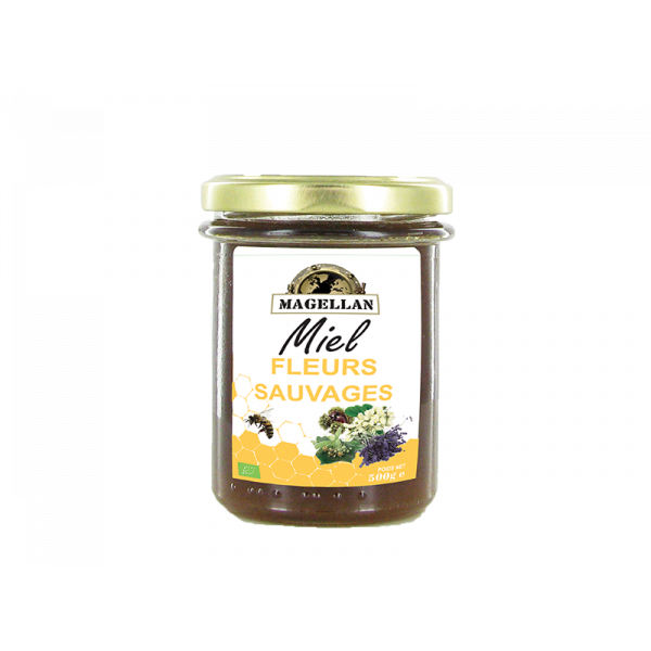 MIEL FLEURS SAUVAGES BIO 500G