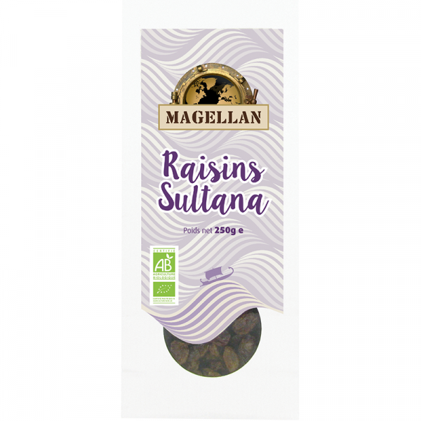 RAISINS SULTANA BIO 250G