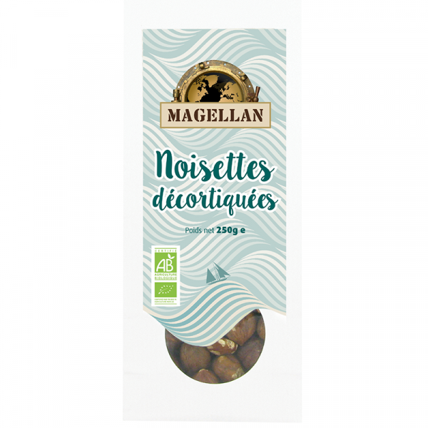 NOISETTES DÉCORTIQUÉES BIO 250G