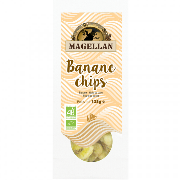 BANANE CHIPS BIO 125G