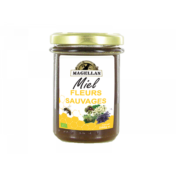 MIEL TOUTES FLEURS BIO - 6X500G