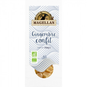 GINGEMBRE CONFIT BIO 250G