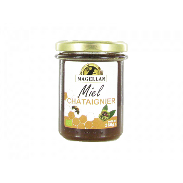 MIEL CHÂTAIGNIER BIO 250G
