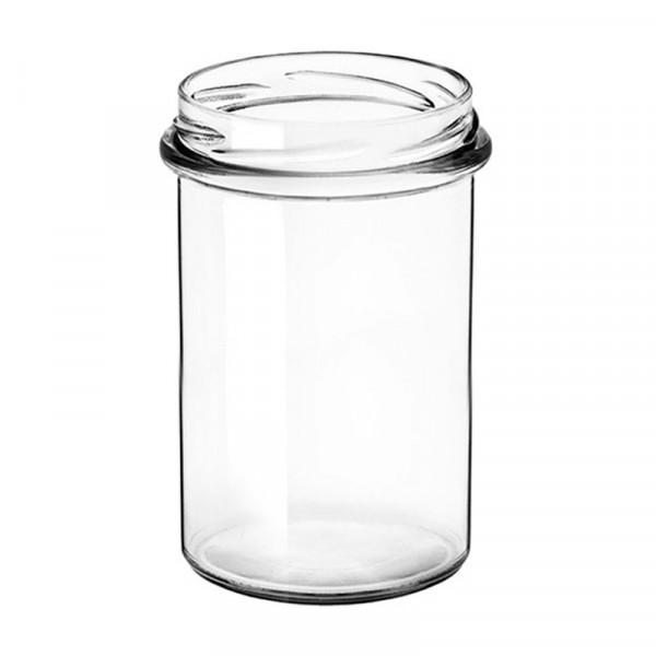 POT VERRE 440ML - BOUCHON DORÉ