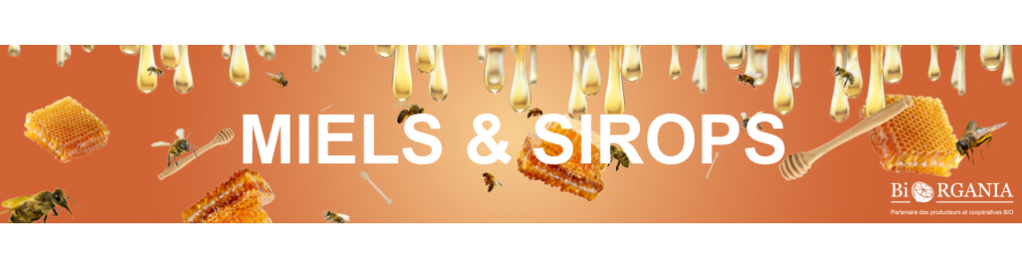 Miels et sirops Bio en vrac - Ingrédients Biologiques